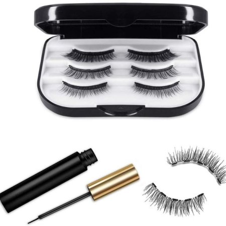 (about strip lashes) How many pieces of magnets for magnetic lashes is best ? 