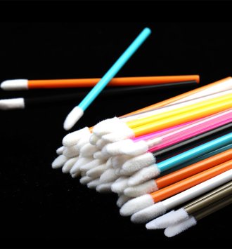 DISPOSABLE PORTABLE LIP BRUSH 50 Pieces/Pack