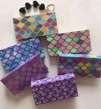 Paper box with chains