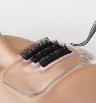 PLASTIC ATTACHED-TO-HAND PALETTE