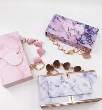 Paper box with chains