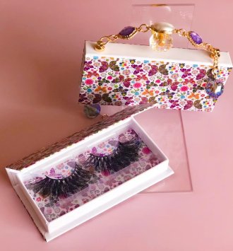 Paper box with chains