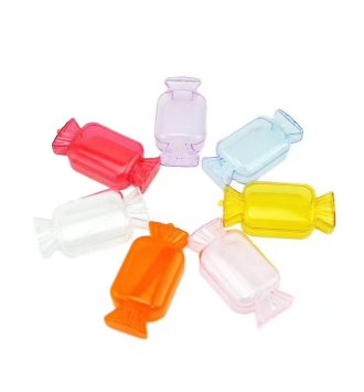 Plastic candy lash box