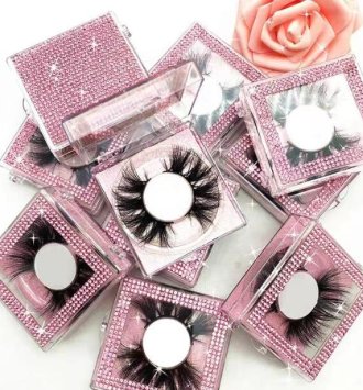 Shiny plastic lash box