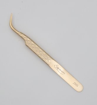 CURVED ISOLATION EYELASH EXTENSIONS TWEEZERS