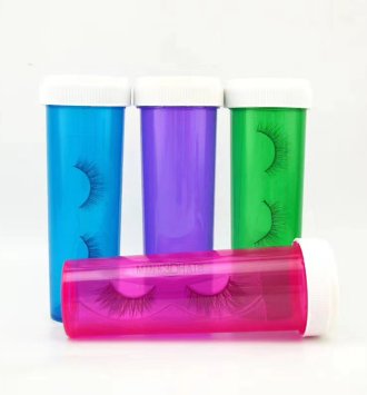 Plastic bottle lash box
