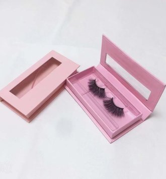 Pink lash boxes