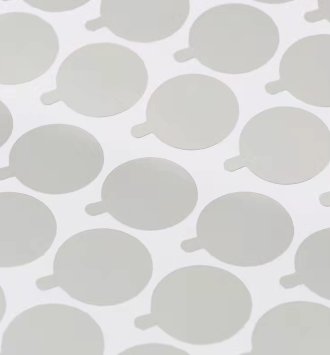 Aluminum Foil Glue Sticker